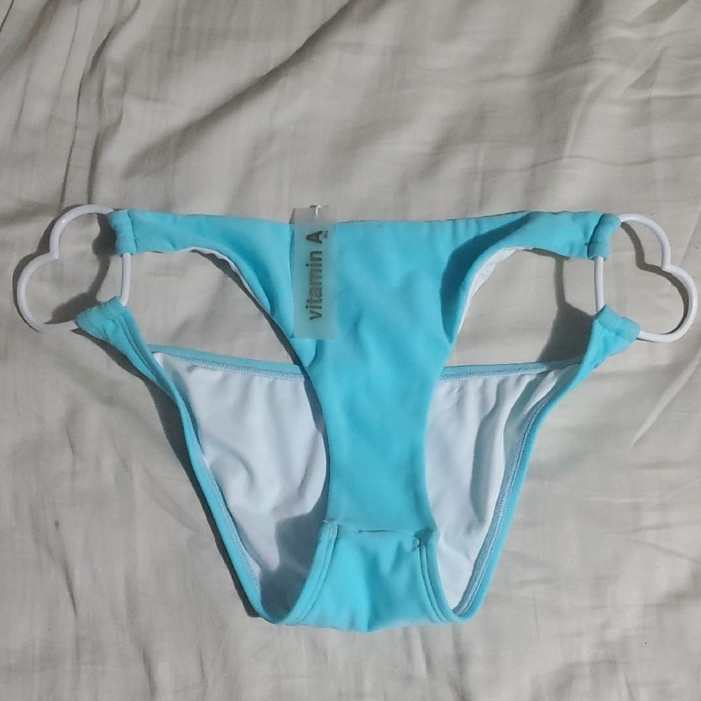 Vitamin A Aqua Bikini Bottom